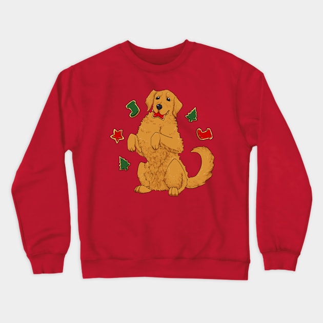 Golden Cookie Crewneck Sweatshirt by mcbenik